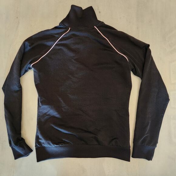 Le Tigre Women's Full Zip Jacket SZ Medium Black Pink - Picture 2 of 7